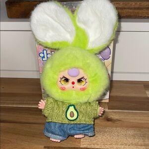 Baby Three Mini Bunny -Special eyes-avacado bunny